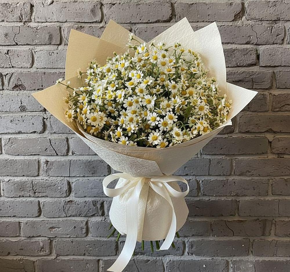 Букет цветов из: Ромашки в Щекино