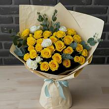 Букет цветов из:  Розы в Щекино