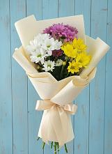Букет цветов из:  Хризантемы в Щекино