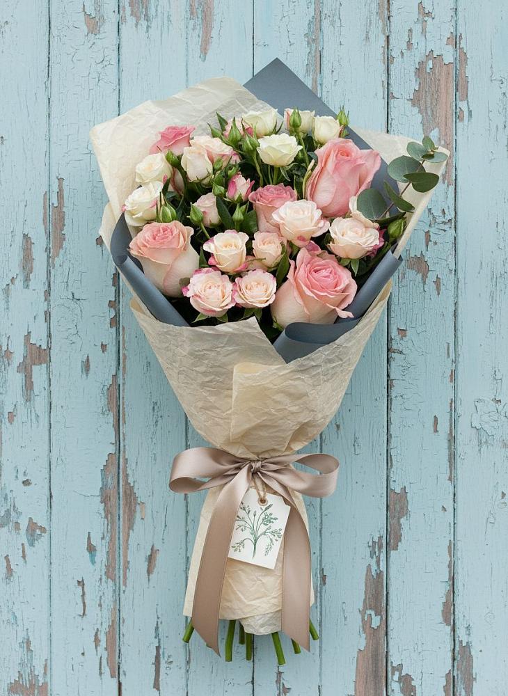 Букет цветов из: Розы в Щекино