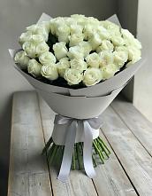 Букет 35 Белых роз в Щекино