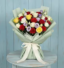 Букет цветов из:  Розы в Щекино