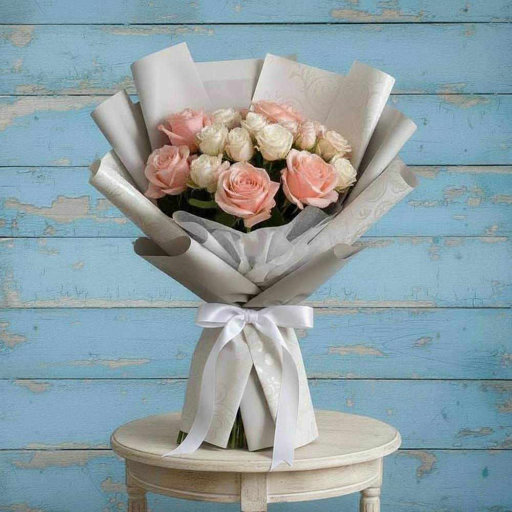 Букет цветов из: Розы в Щекино