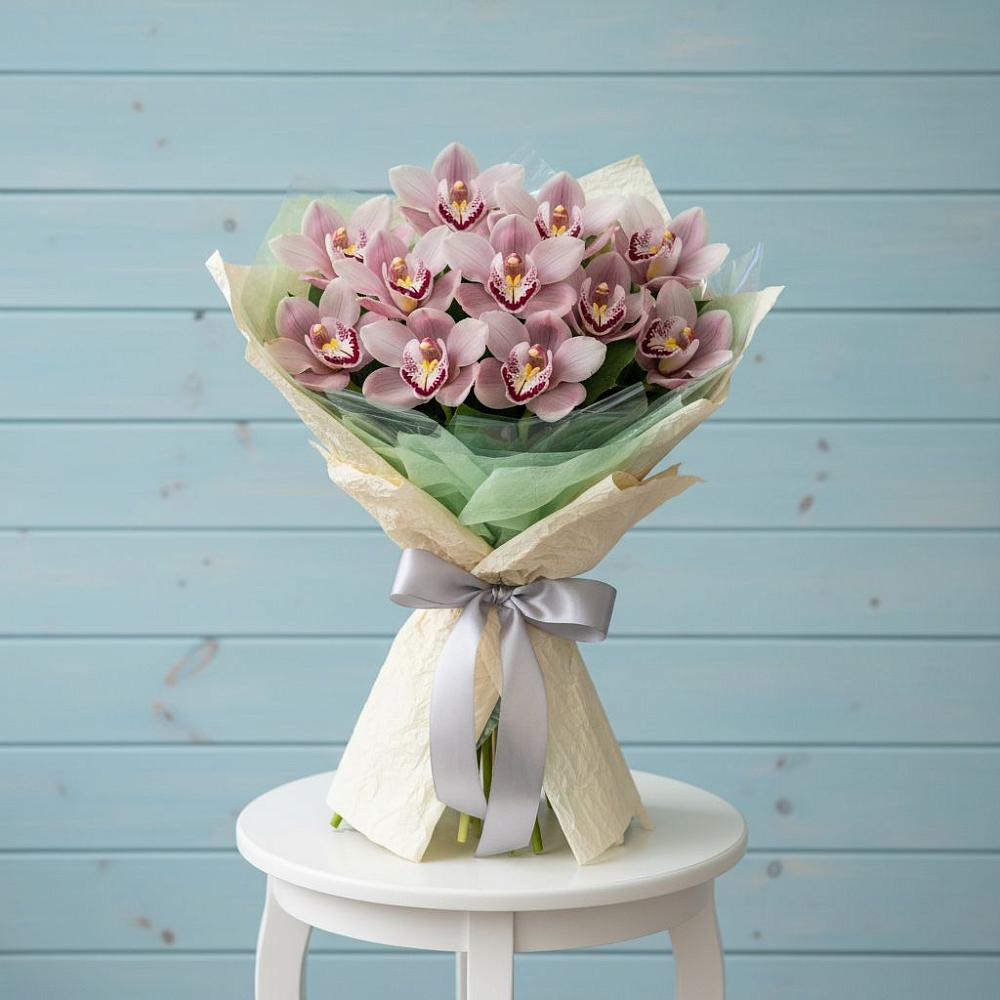 Букет цветов из: Орхидеи и Розы в Щекино