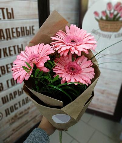 Букет цветов из: Герберы в Щекино