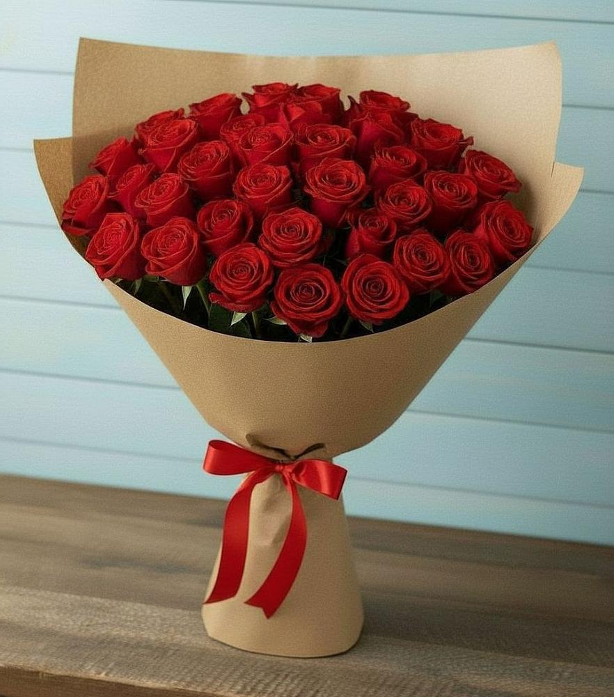 Букет Красные розы Милано в Щекино