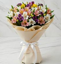 Букет цветов из:  Альстромерии в Щекино