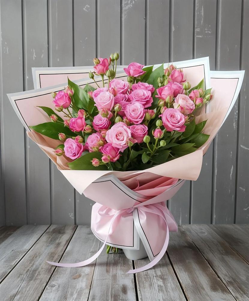 Букет Розовый кустик в Щекино