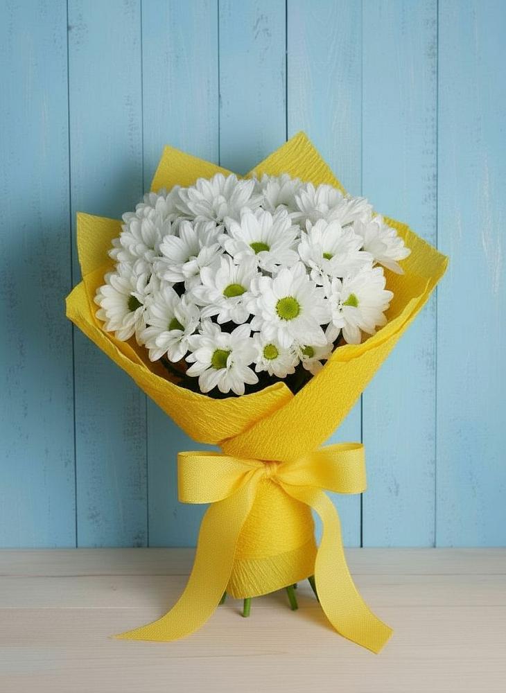 Букет цветов из: Хризантемы в Щекино