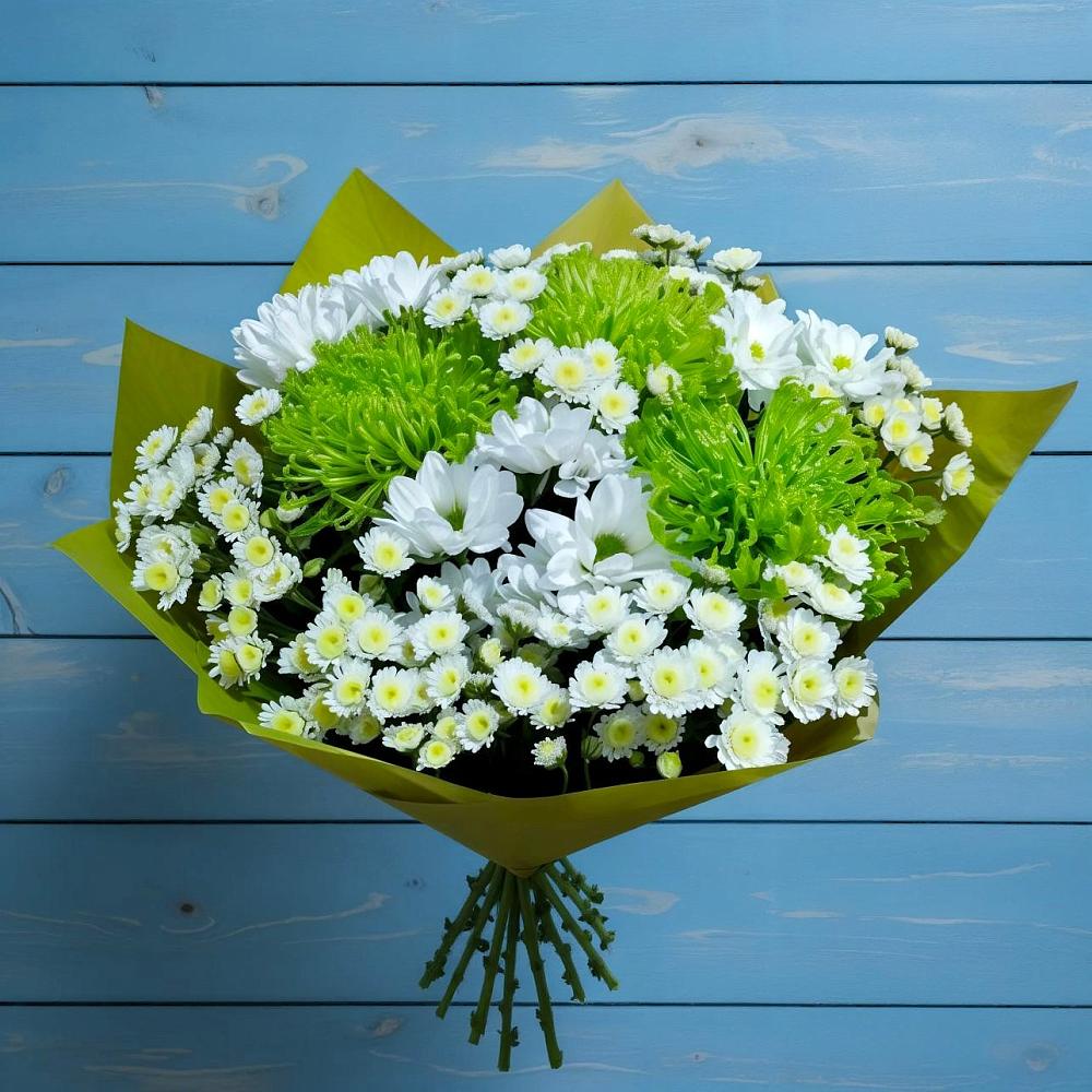 Букет цветов из: Хризантемы в Щекино