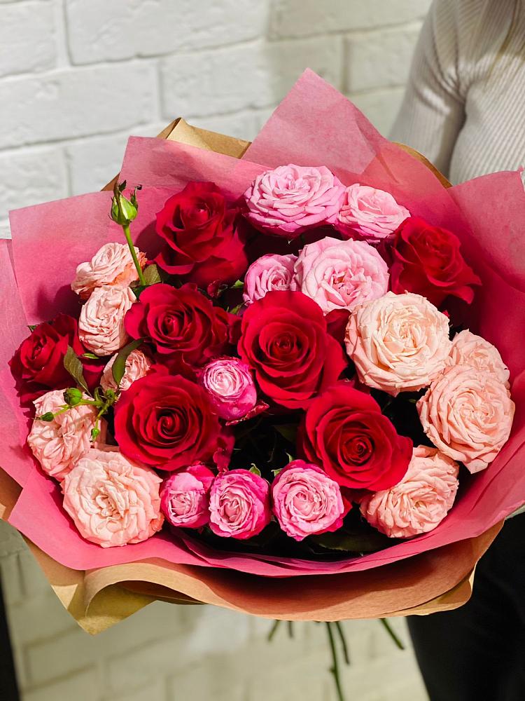 Букет цветов из: Розы в Щекино