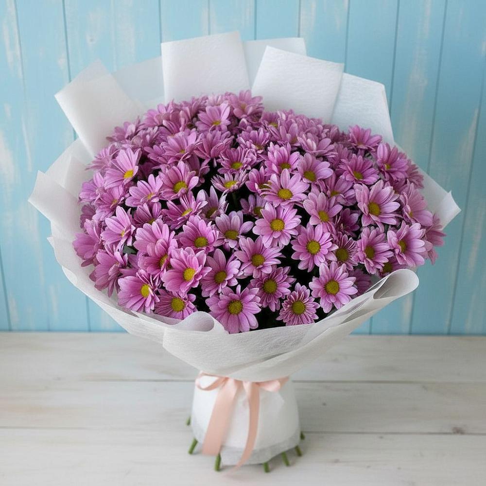 Букет цветов из: Хризантемы в Щекино