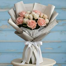 Букет цветов из:  Розы #REPLACE_PRED# Щекино
