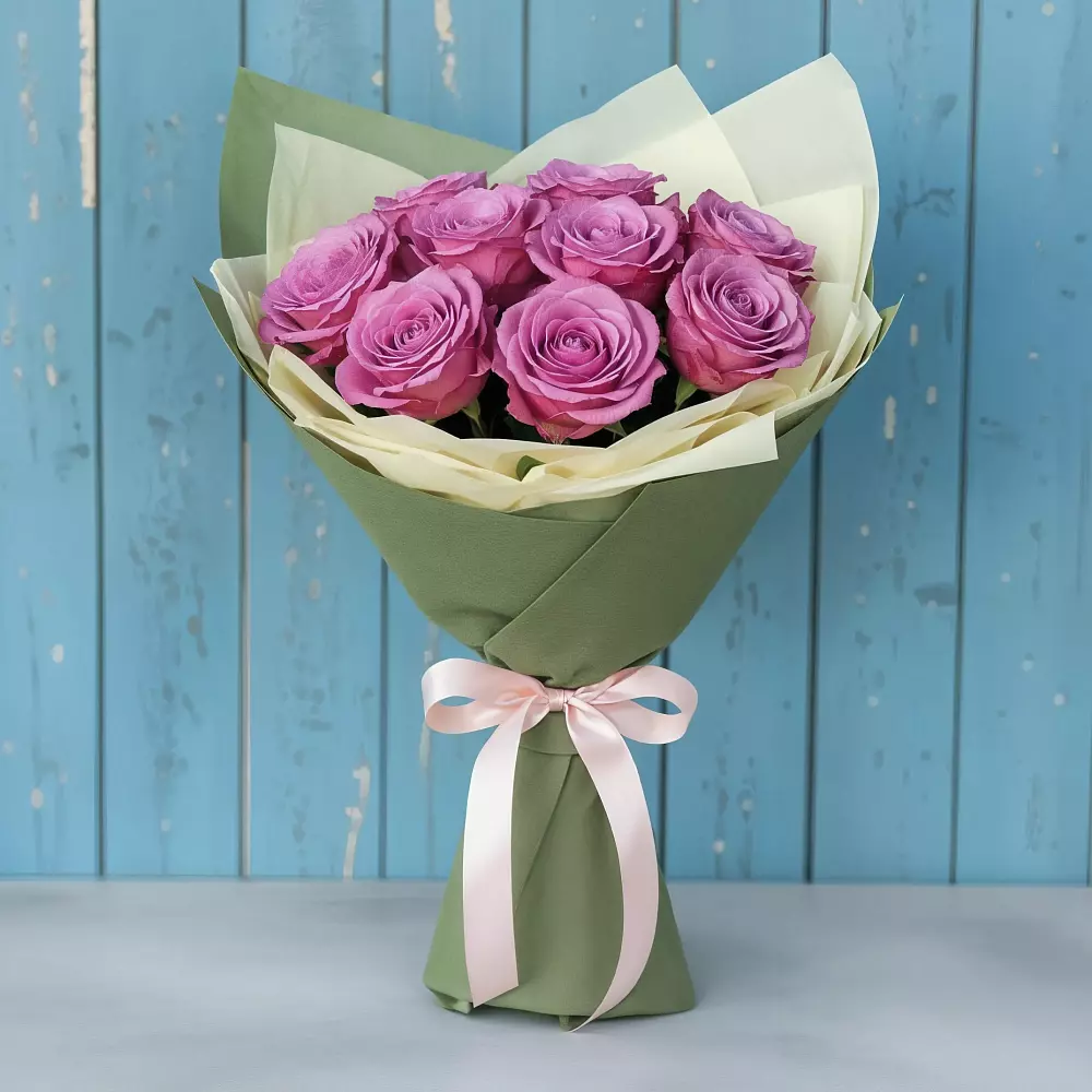 Букет Розы Фёрст Леди в Щекино