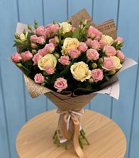 Букет цветов из:  Розы в Щекино