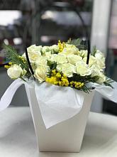 Цветочная композиция из Розы  в Щекино