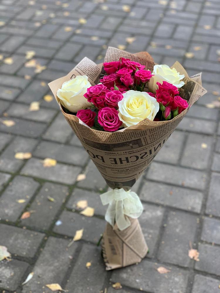 Букет цветов из: Розы в Щекино