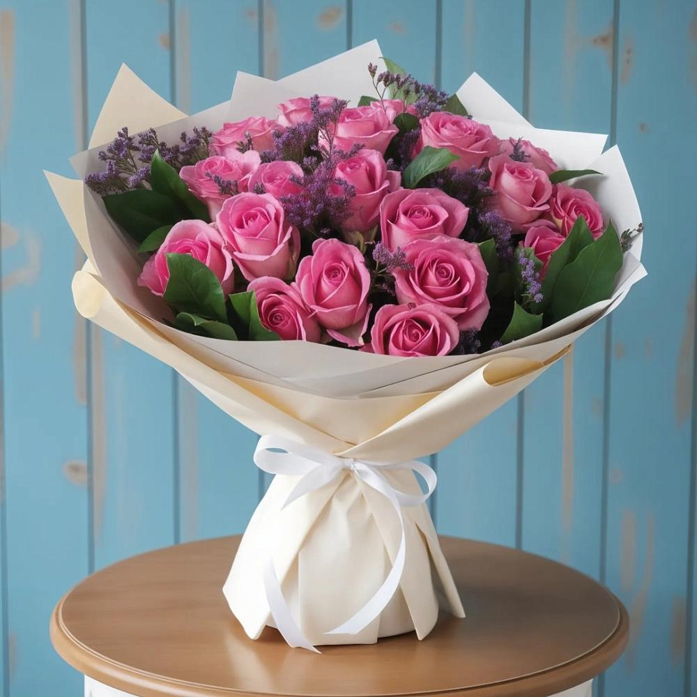 Букет цветов из: Розы в Щекино