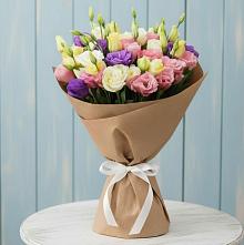 Букет цветов из:  Лизиантусы в Щекино