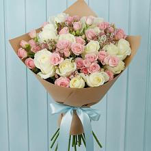 Букет цветов из:  Розы #REPLACE_PRED# Щекино