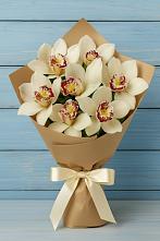 Букет цветов из:  Орхидеи и Розы в Щекино