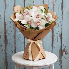 Букет цветов из:  Орхидеи и Розы #REPLACE_PRED# Щекино